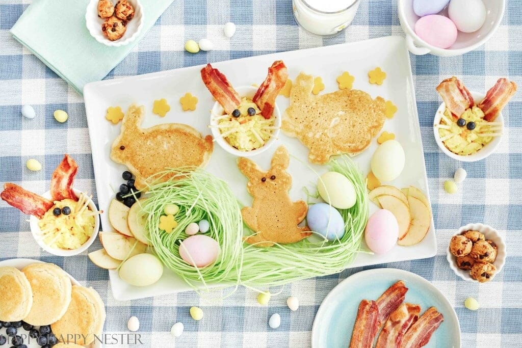 Easter Bunny Charcuterie Board 