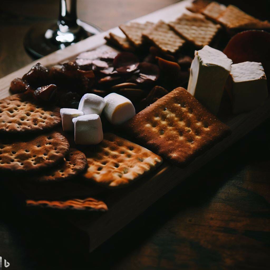 s'mores charcuterie board