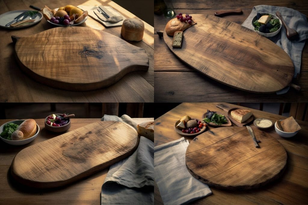 Thin Wood Charcuterie Cutting Board