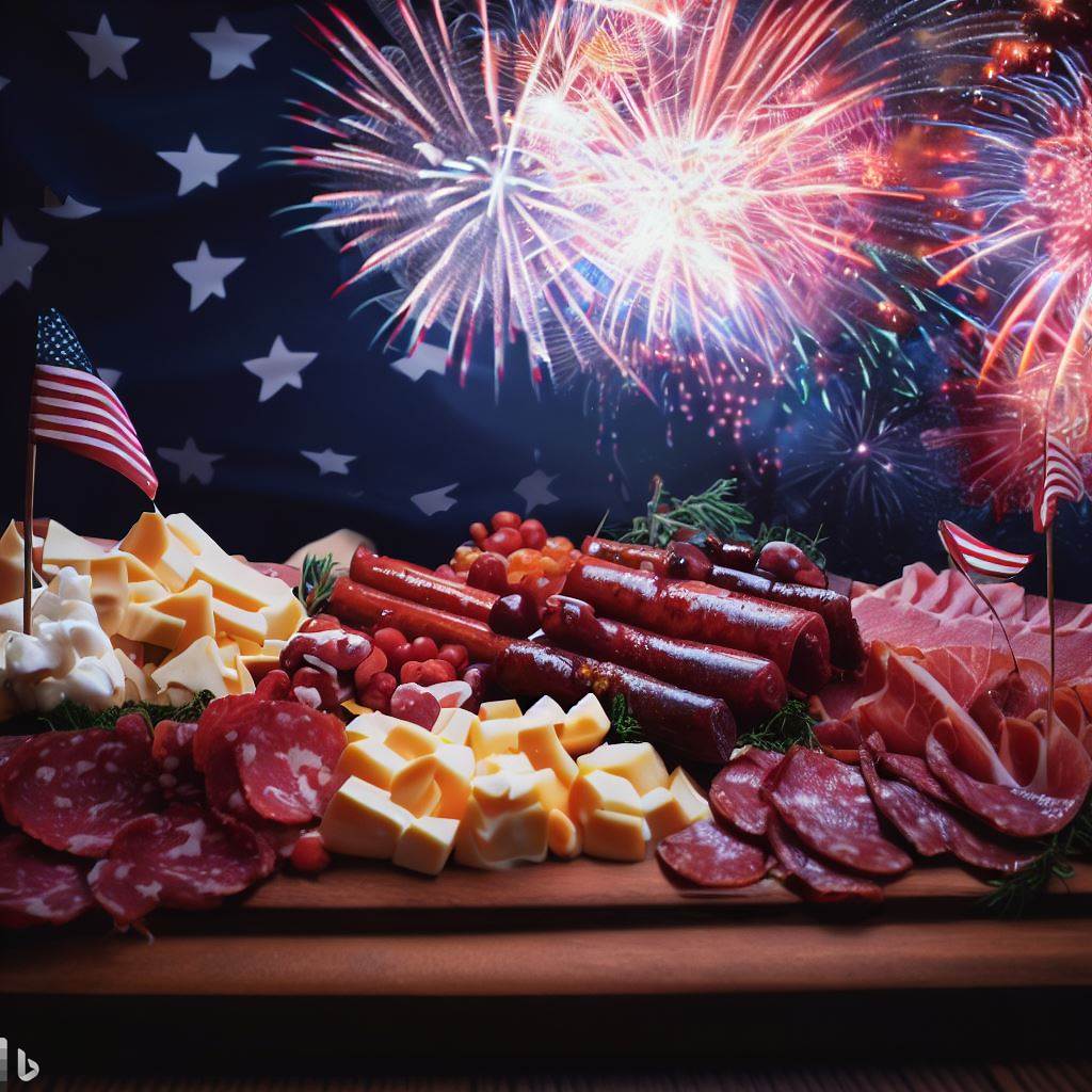 4th Of July Charcuterie Board