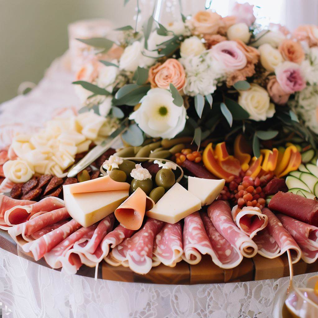 Bridal Shower Charcuterie Board 