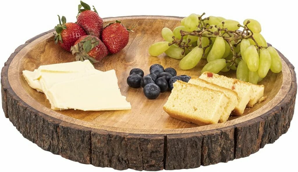 rustic charcuterie board