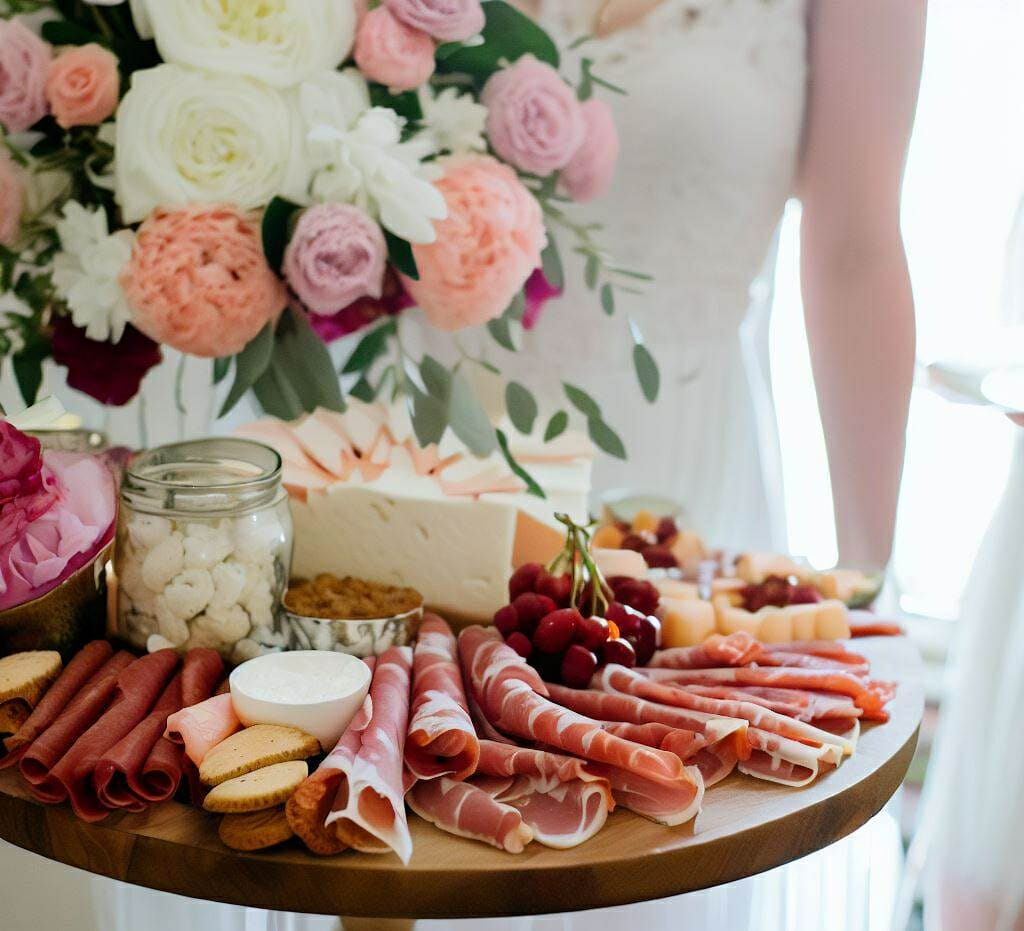 Bridal Shower Charcuterie Board 