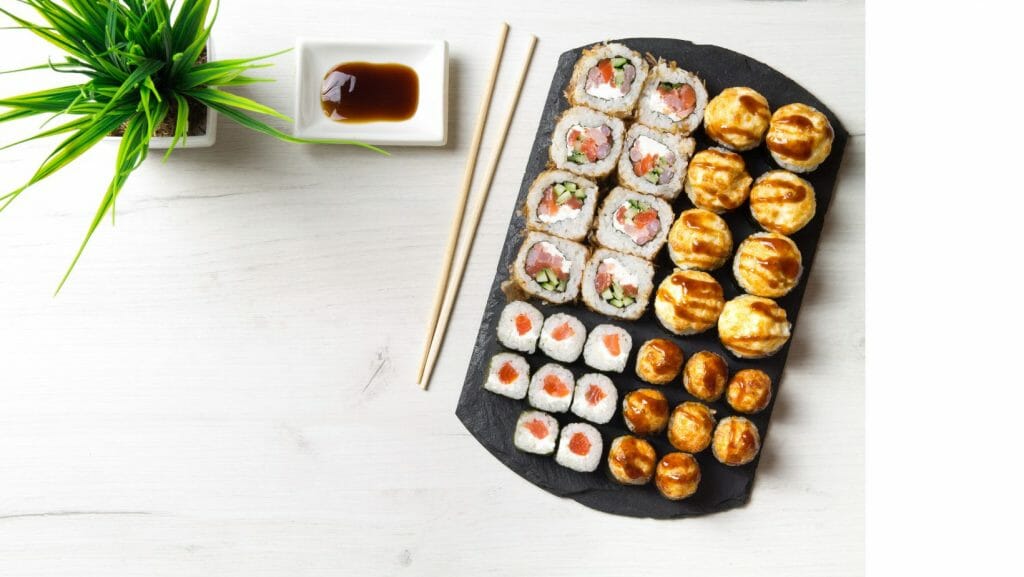sushi charcuterie board