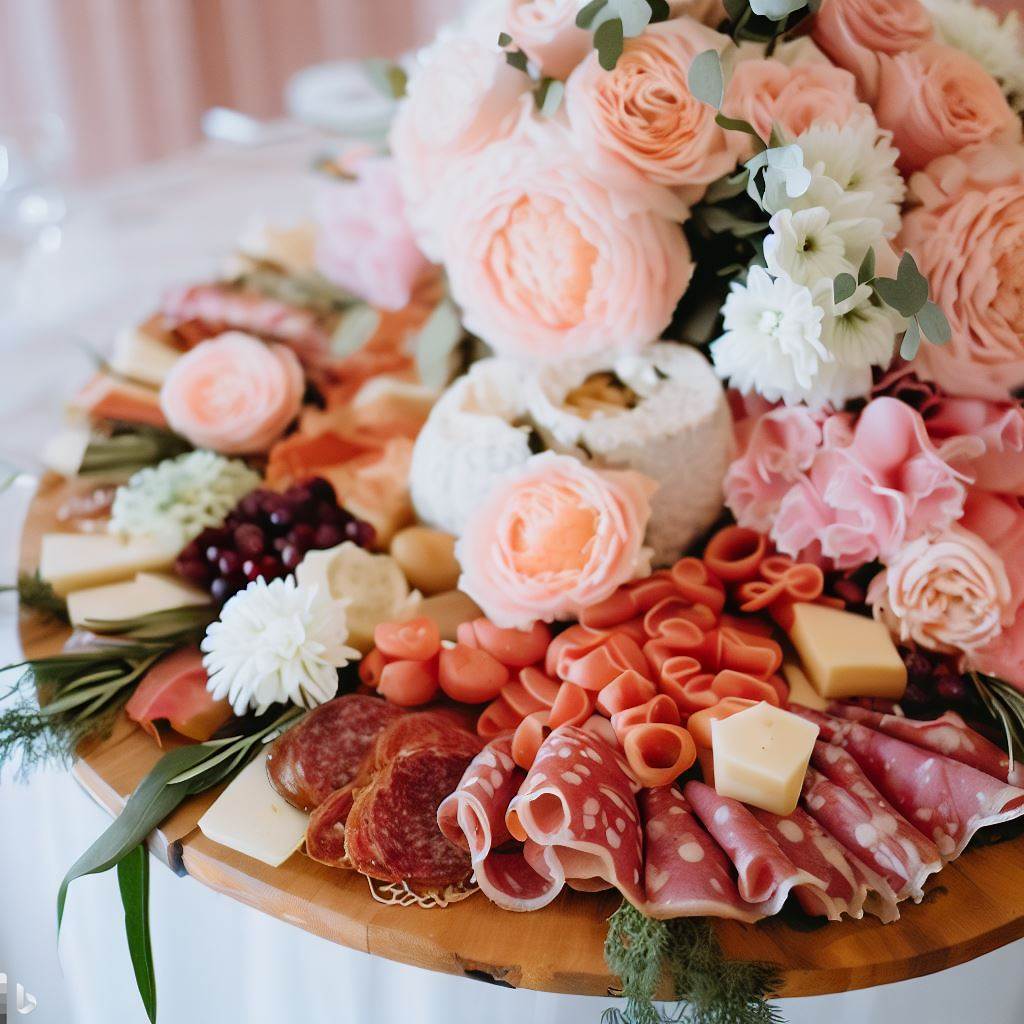 bridal shower charcuterie board