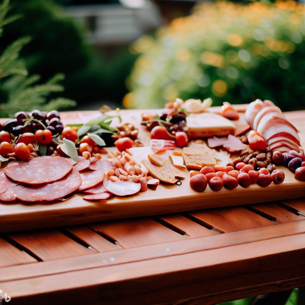 cherry charcuterie board