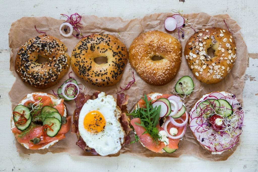 bagel charcuterie board