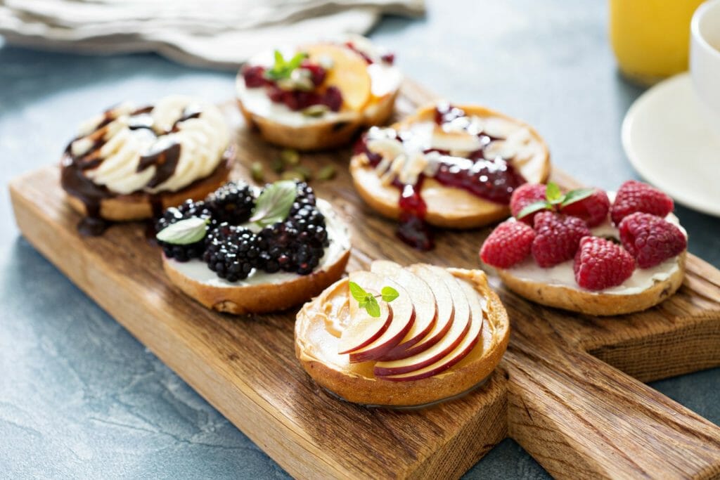 bagel charcuterie board