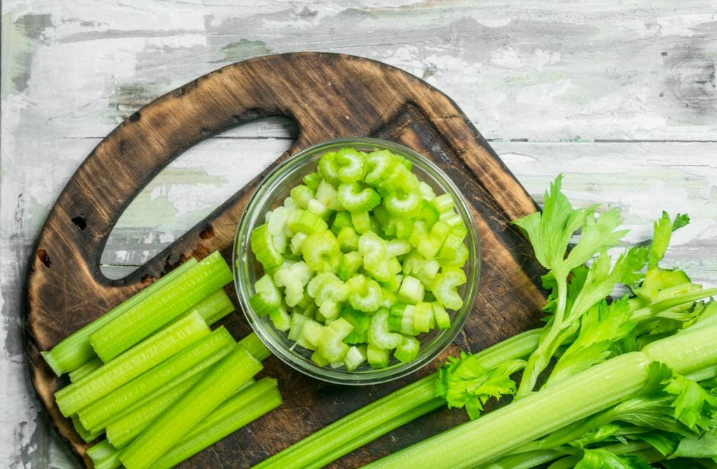 celery for charcuterie board