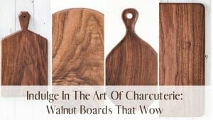 Walnut Charcuterie Board