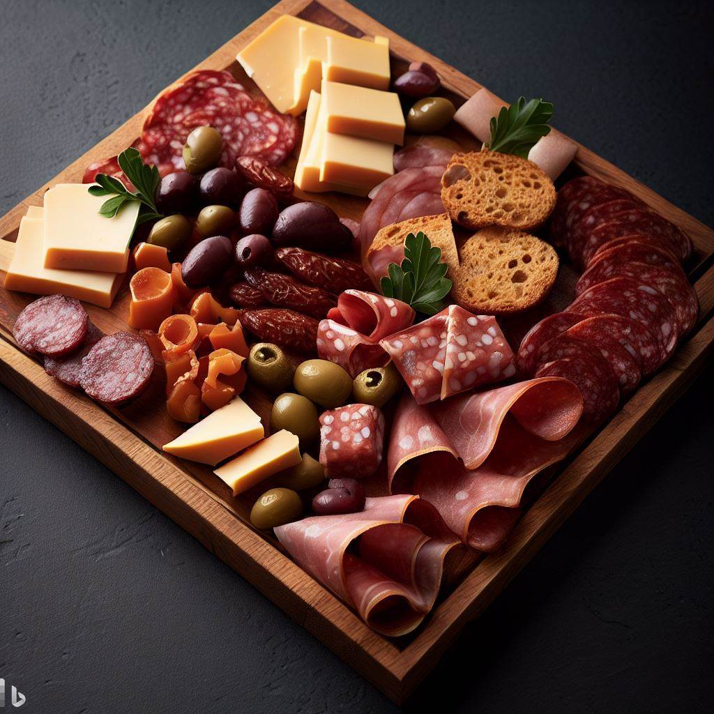 square charcuterie board 