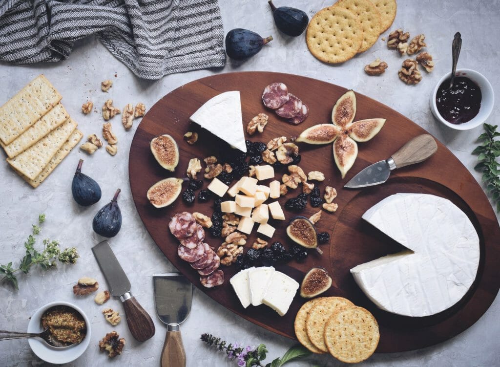 game night charcuterie board