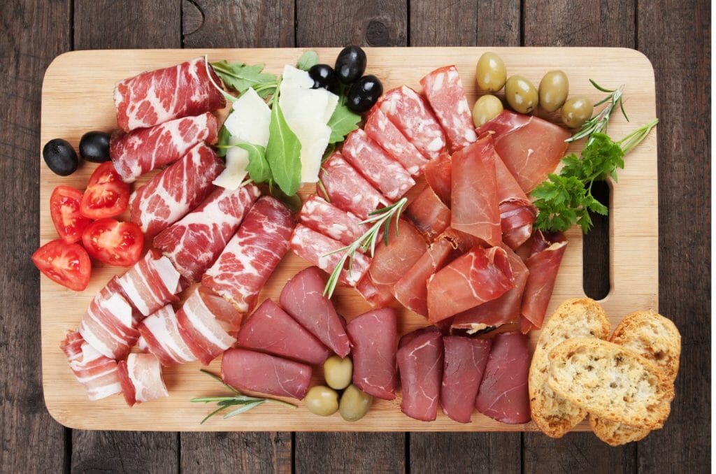 meats for charcuterie board