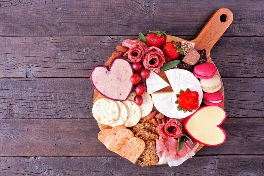 date night charcuterie board