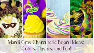 Mardi Gras Charcuterie Board