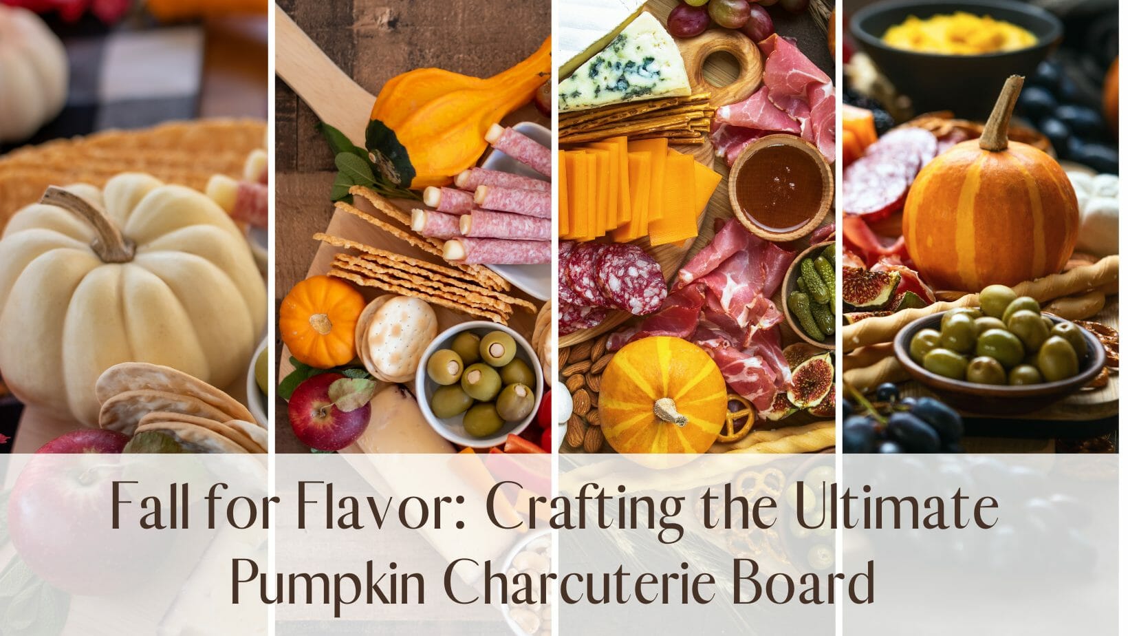 Pumpkin Spice Charcuterie Board