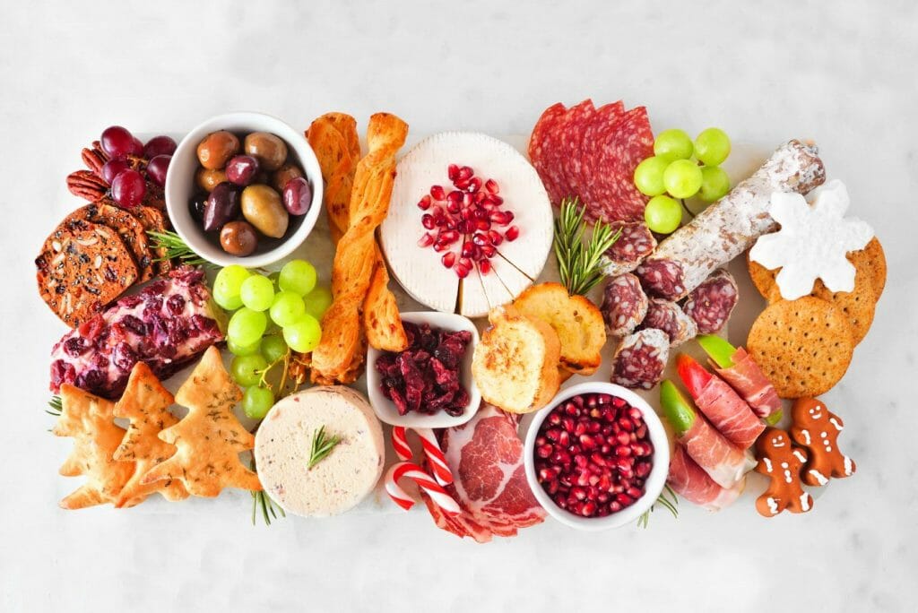 winter charcuterie board