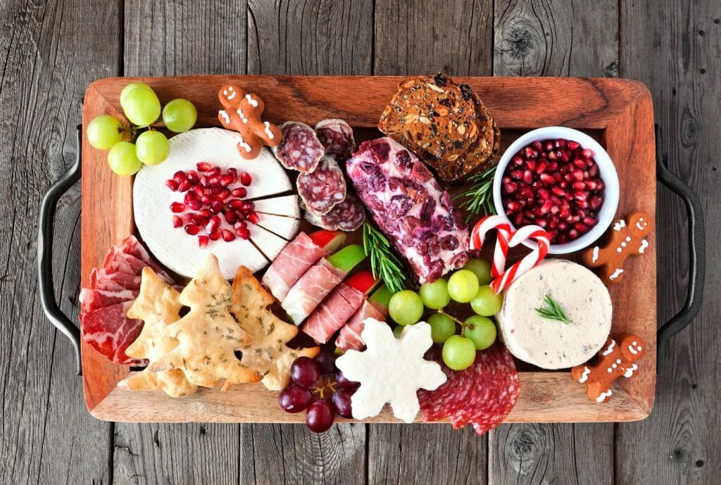 winter charcuterie board