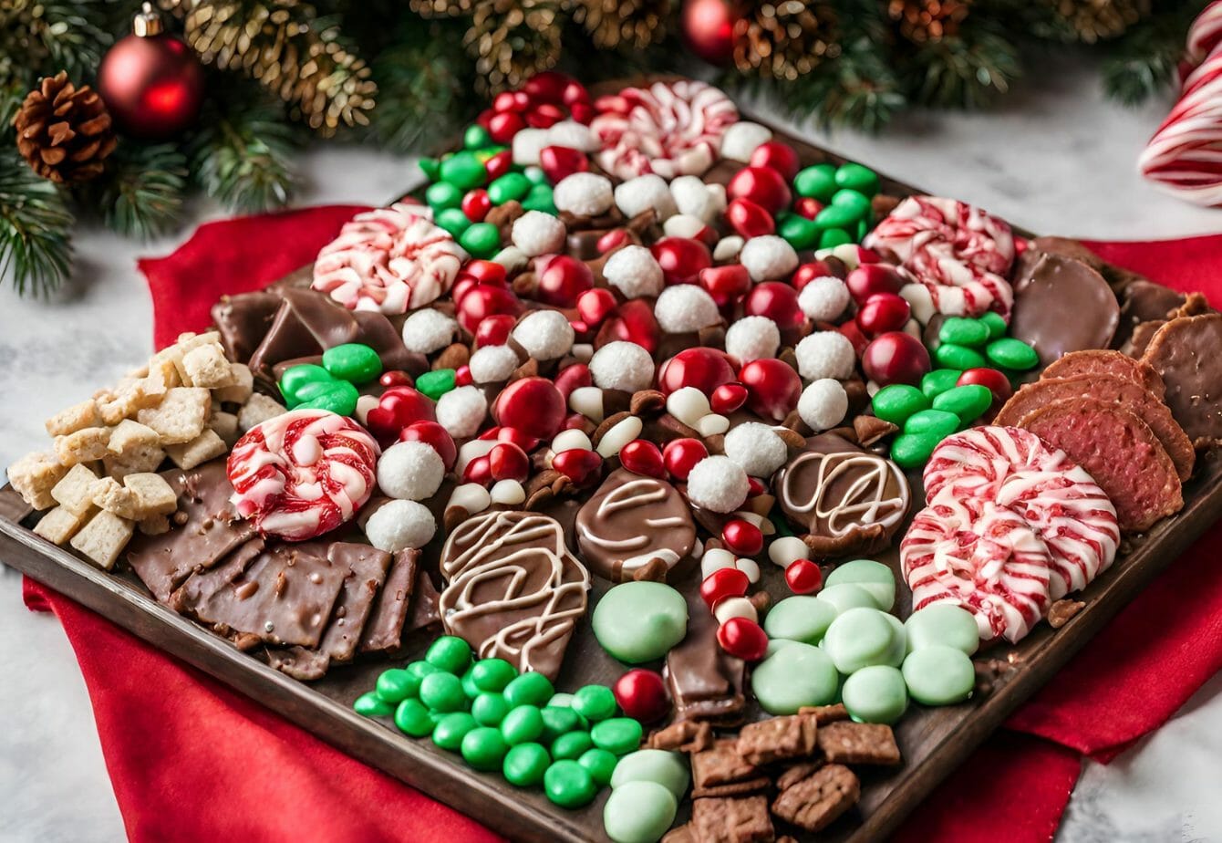 Candy Wonderland: Christmas Candy Charcuterie Board Ideas