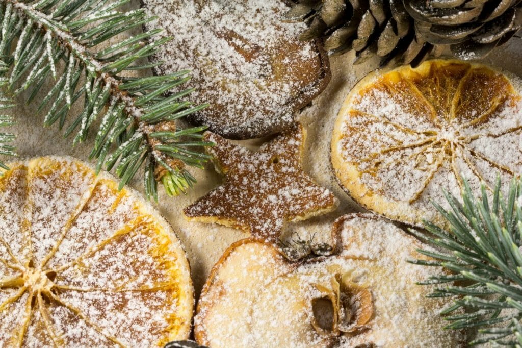 christmas fruit charcuterie board