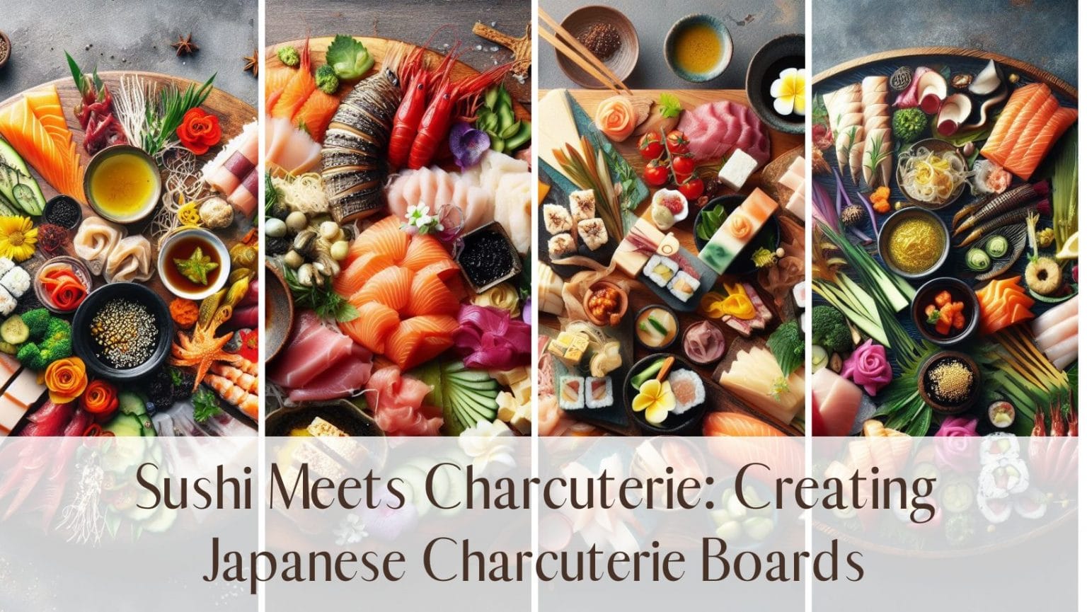 Sushi Meets Charcuterie: Creating Japanese Charcuterie Boards