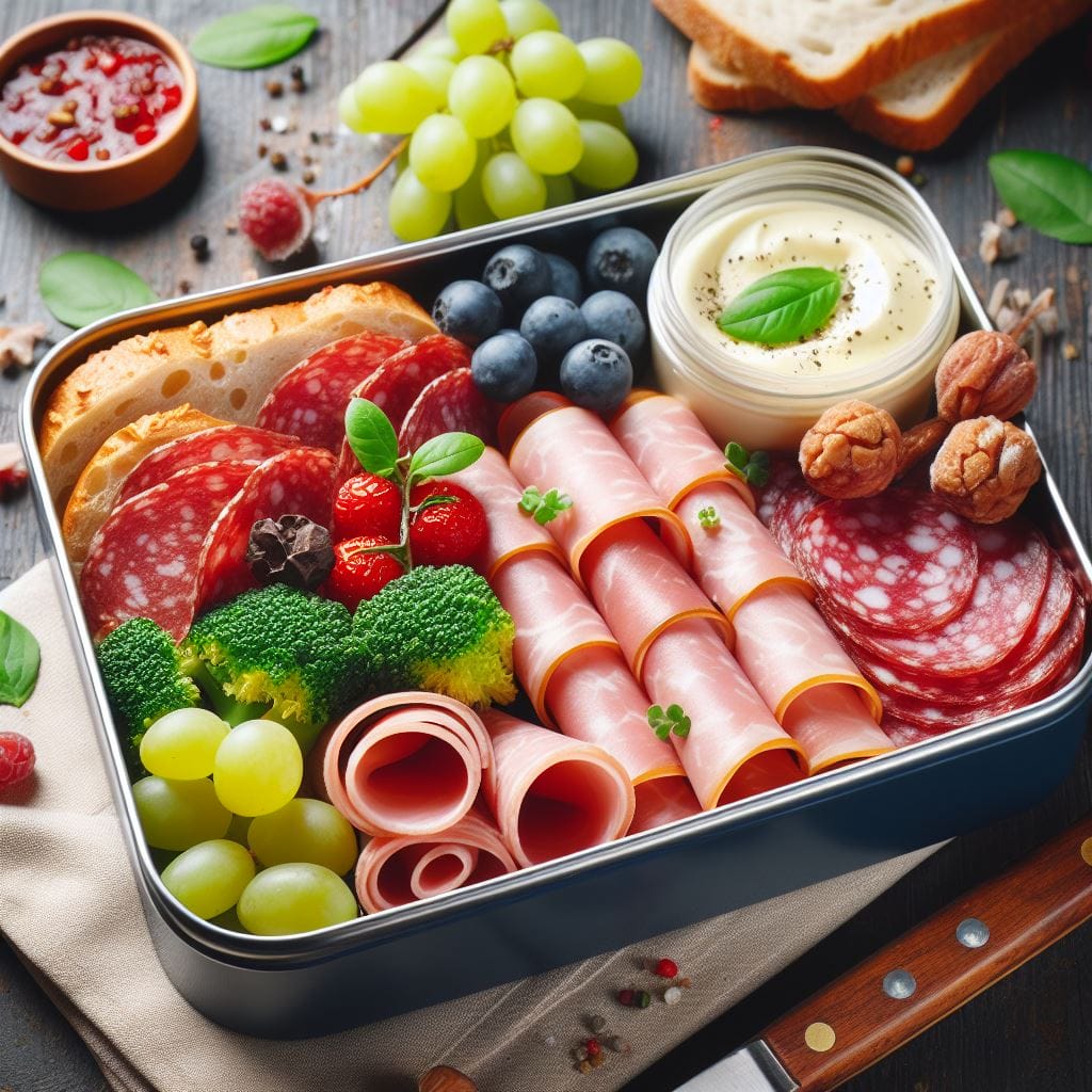 Gourmet On The Go: Charcuterie Lunch Box Inspirations 