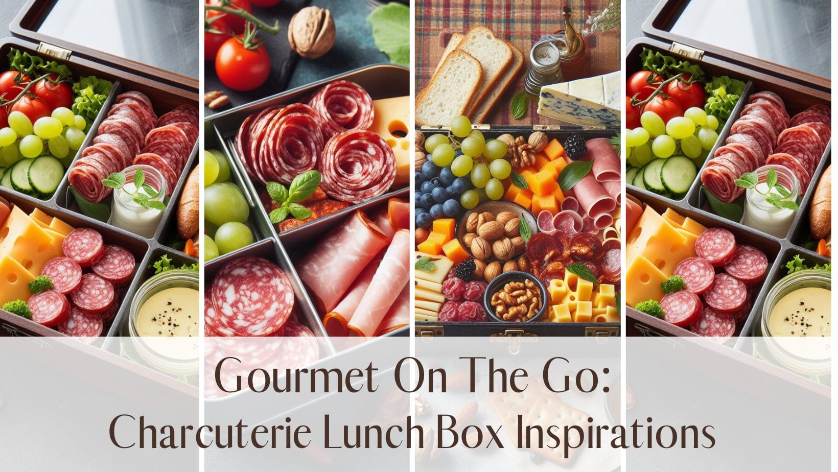 Gourmet On The Go: Charcuterie Lunch Box Inspirations 