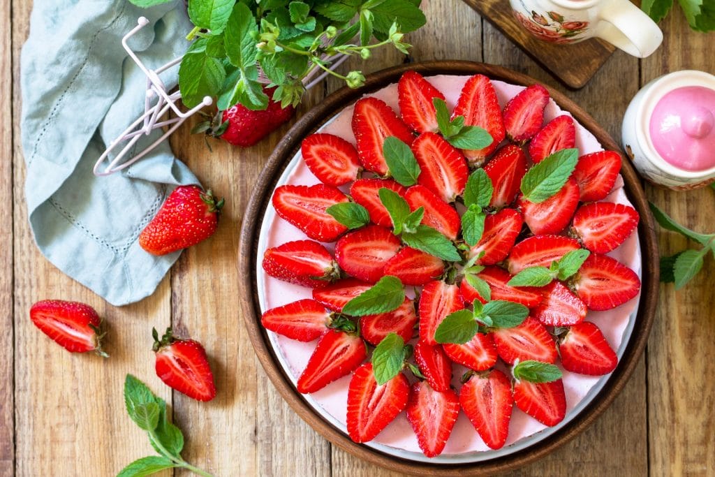 strawberry charcuterie board