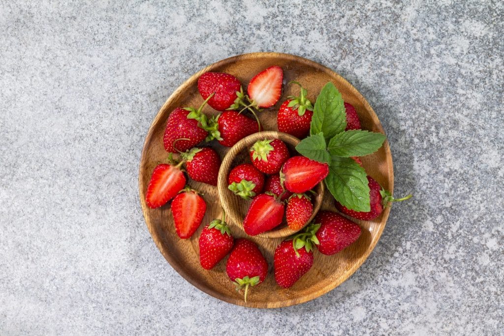 strawberry charcuterie board